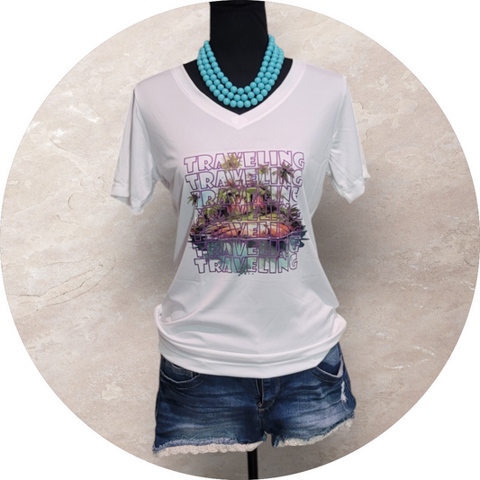 Vivid Voyages- "Traveling" Tee