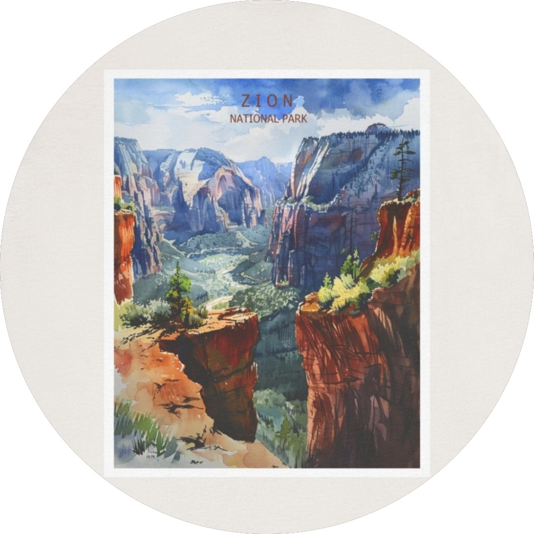 National Parks Tees: Zion