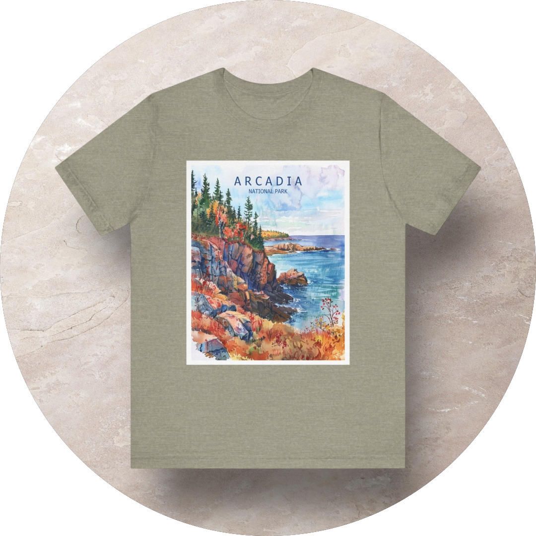 National Parks Tee: Arcadia National Park